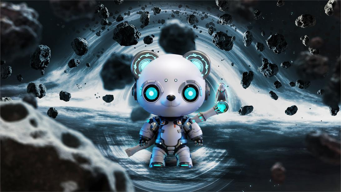 "赛博熊猫"来了!