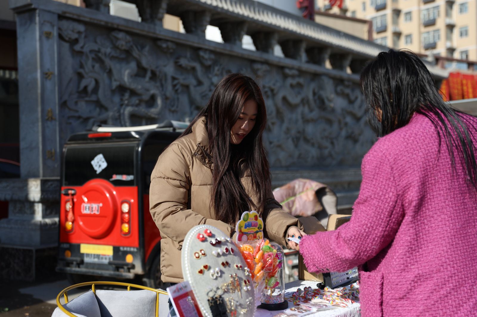 聊城大集图片