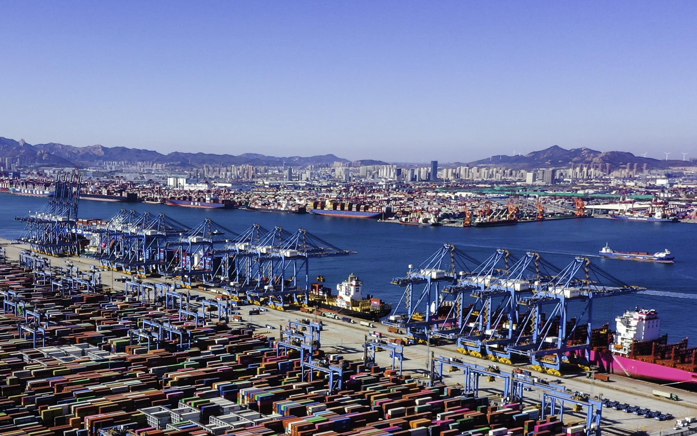 【山东】近8万千瓦时 山东港口青岛港自动化码头岸电接电量连破俩纪录