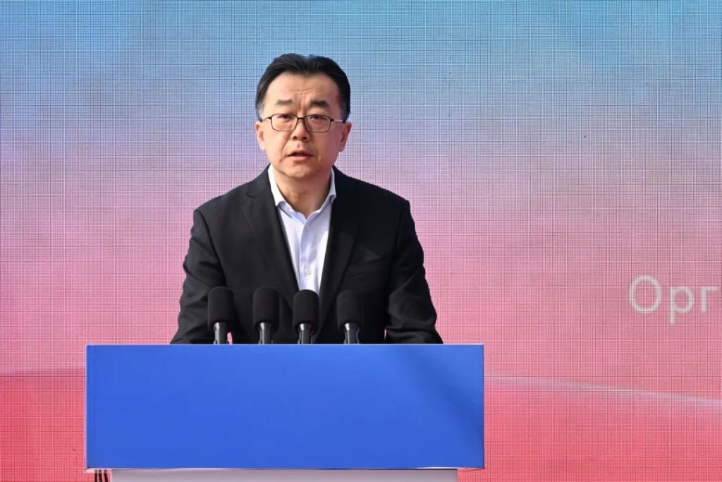 耿涛在致辞中表示,近年来,青岛市扎实推进与上合组织国家的务实合作