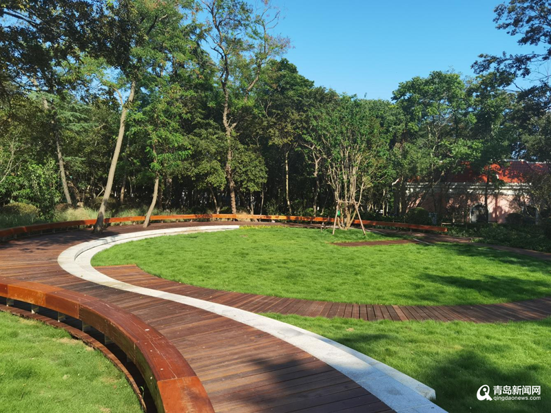 青岛市"十条最美绿道"为太平山中央公园生态绿道,浮山森林公园绿道