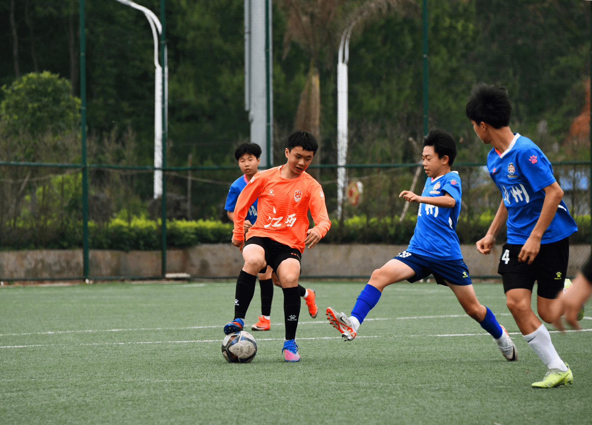 定南县首届"国家安全杯"青少年足球联赛