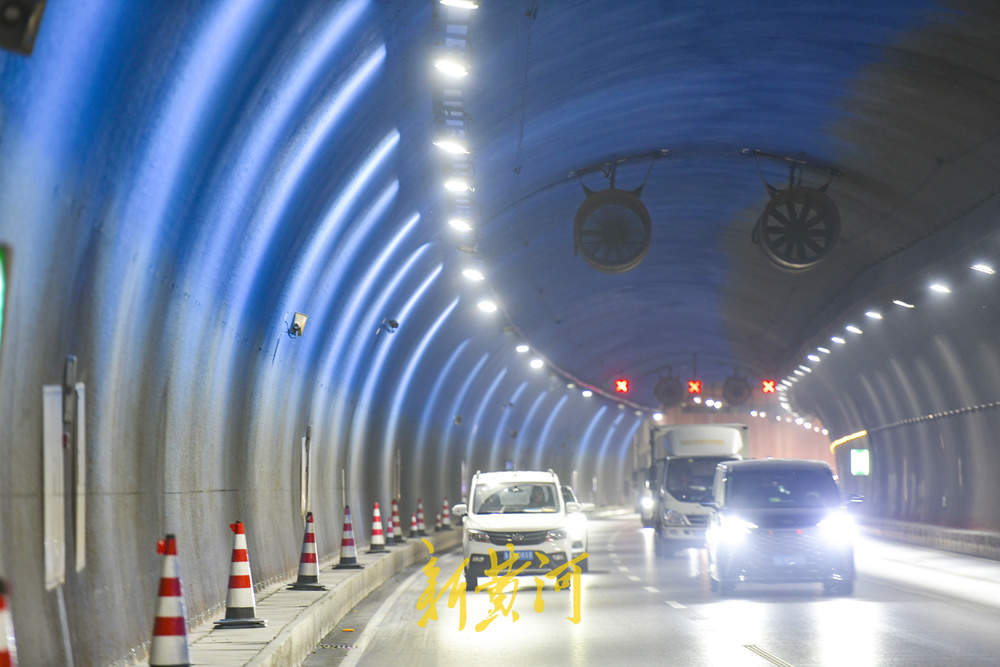 打造绚丽"泉之蓝" 济南二环南路快速路隧道"美颜"提升