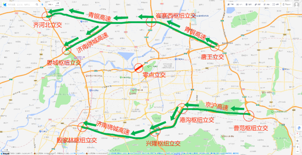 g3高速公路具体线路图图片