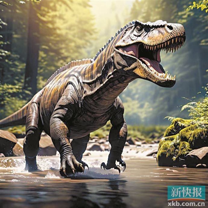 暴龙超科恐龙曾在广州出没