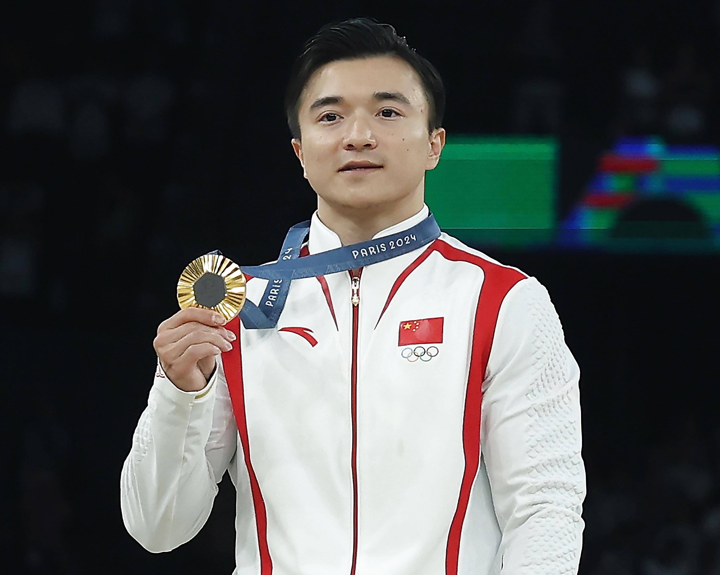 巴黎奥运会  实至名归!"吊环王"刘洋成功卫冕 邱祺缘高低杠摘银