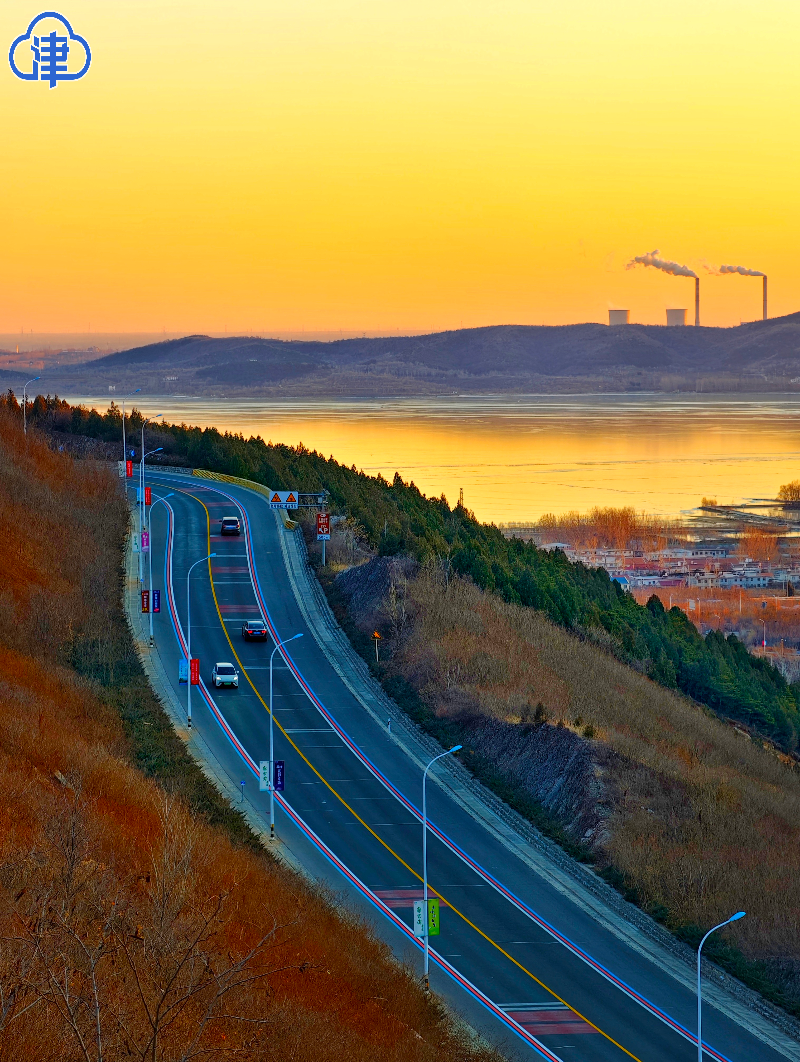 一波美图来袭!来蓟州看"天津最美天路"