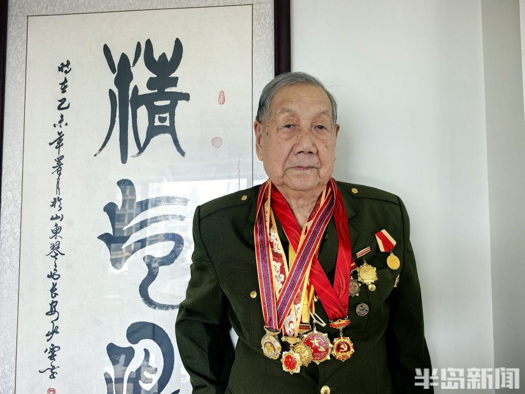 铭记历史｜95岁老兵单传增抗日战争死里逃生，曾七立三等功、两立集体二等功