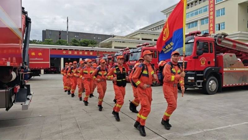 广东多地受台风“韦帕”影响有山洪风险！消防力量前置一线