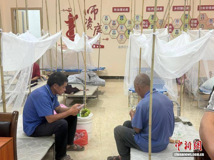 探访江门台山安置点：避风险、备物资，迎战台风“桦加沙”