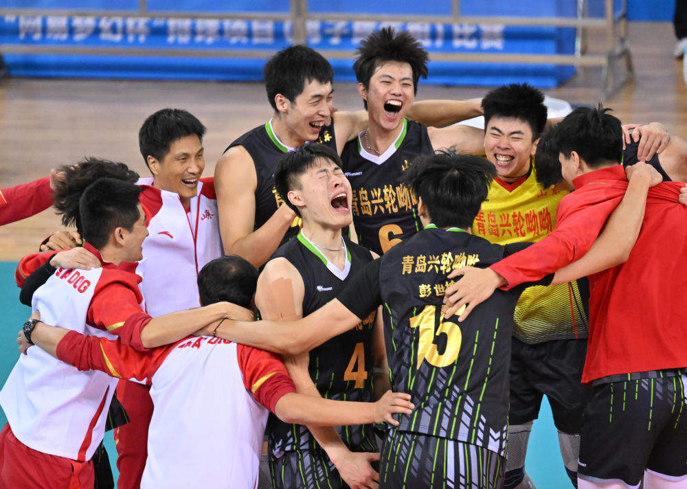 山东代表团昨日再夺4金 山东男排首次获得全运会冠军