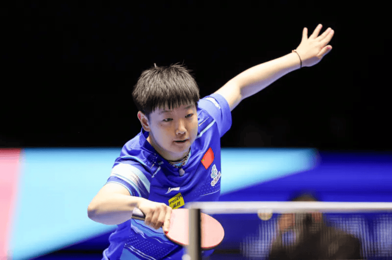 乒乓球亚洲杯孙颖莎小组头名晋级淘汰赛