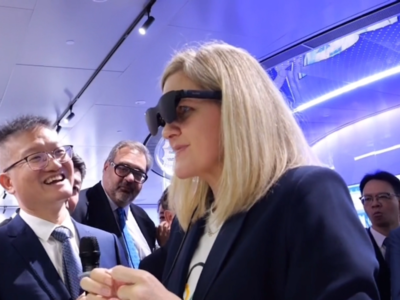 “中国造”AI智能眼镜亮相米兰冬奥，奥委会主席点赞