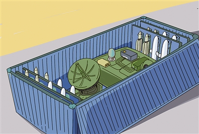 集装箱武器系统：大威力“暗箭”藏身货柜