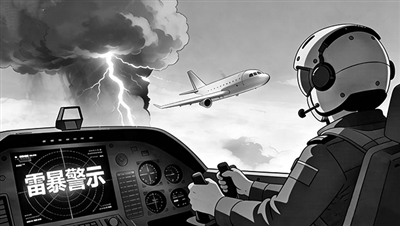 趣问·新知丨飞行员如何躲避雷暴