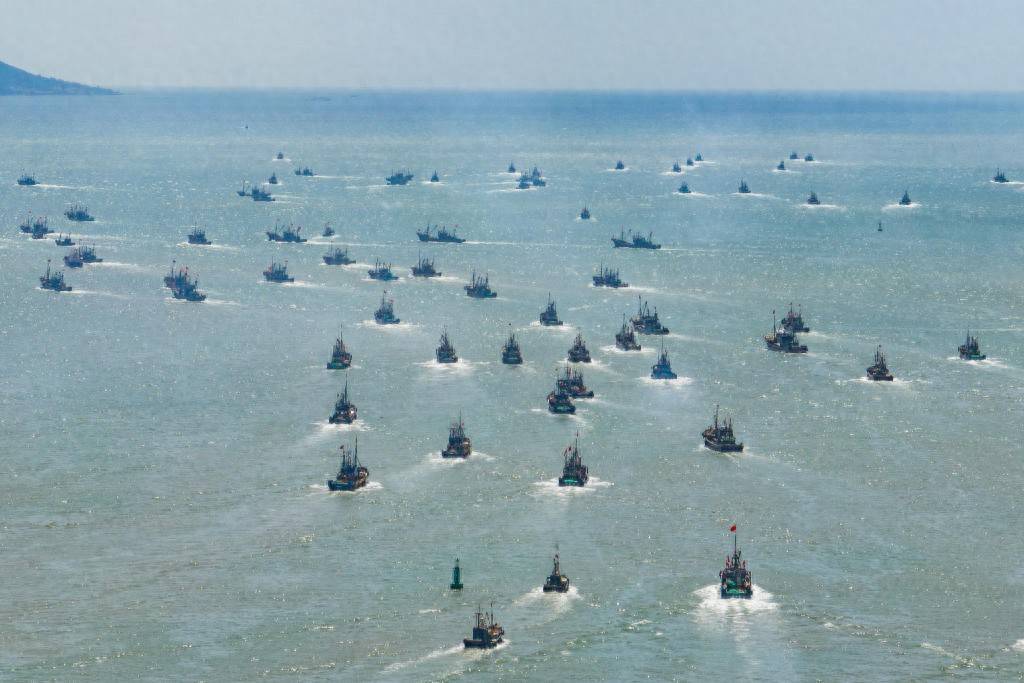 喜迎开海，青岛积米崖码头“千帆竞发”